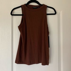 Brown Tank Top